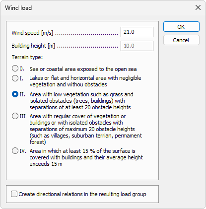 Wind Regular building dialogue