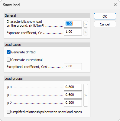 Wind Shear wall load generate dialogue