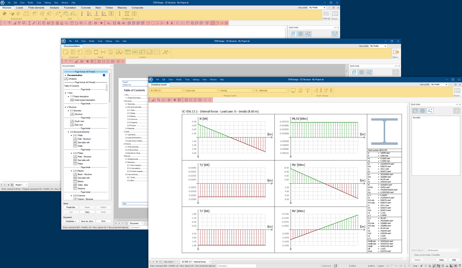 User profile configuration